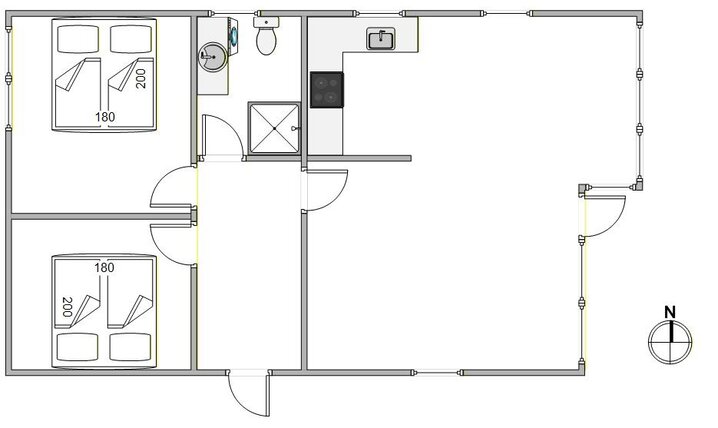 Ferienhaus D3525 in Sønder Klitvej 139 B, Haurvig - Bild #13