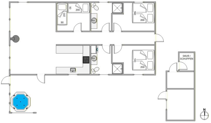 Sommerhus D3530 på Baunebjergvej 38, Haurvig - Billede #13