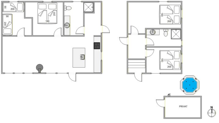 Ferienhaus D3544 in Riskrogvej 2, Haurvig - Bild #13
