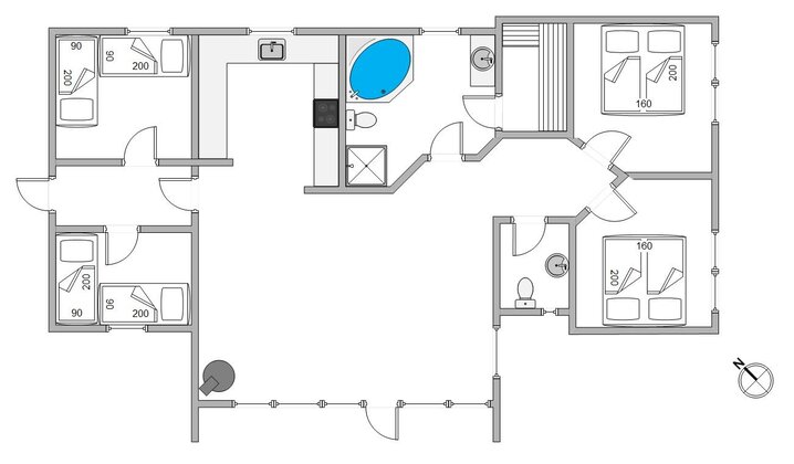 Ferienhaus D3559 in Laust Diges Vej 26, Haurvig - Bild #13