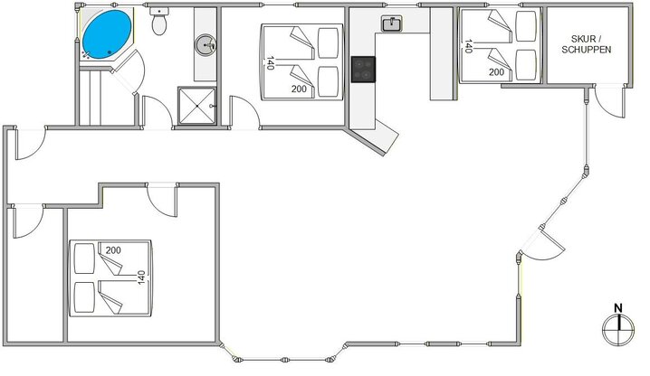 Sommerhus D3778 på Kr Madsens Vej 35A, Haurvig - Billede #13