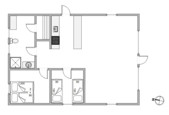 Sommerhus D3786 på Vesterledvej 88, Haurvig - Billede #13