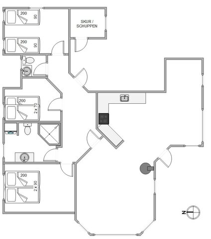 Ferienhaus D3861 in Havbjergevej 14, Haurvig - Bild #13