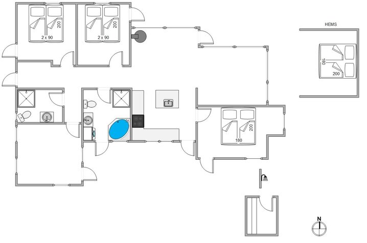 Sommerhus D3868 på Tornbjerrevej 4, Haurvig - Billede #13