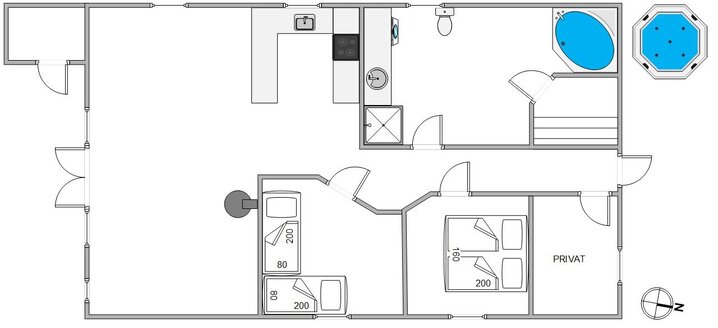 Sommerhus D3944 på Laust Diges Vej 27, Haurvig - Billede #5