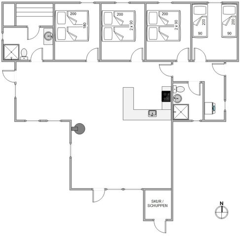Sommerhus DD1022 på Baunebjergvej 11, Haurvig - Billede #5