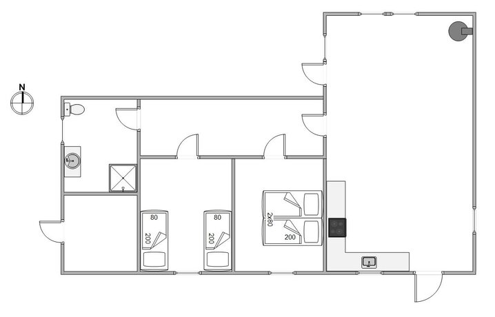 Ferienhaus DD1054 in Baunebjergvej 16, Haurvig - Bild #13