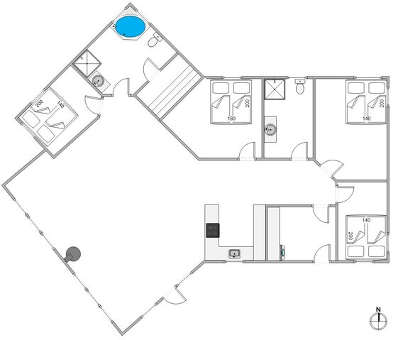 Ferienhaus DD1057 in Laust Diges Vej 41, Haurvig - Bild #13