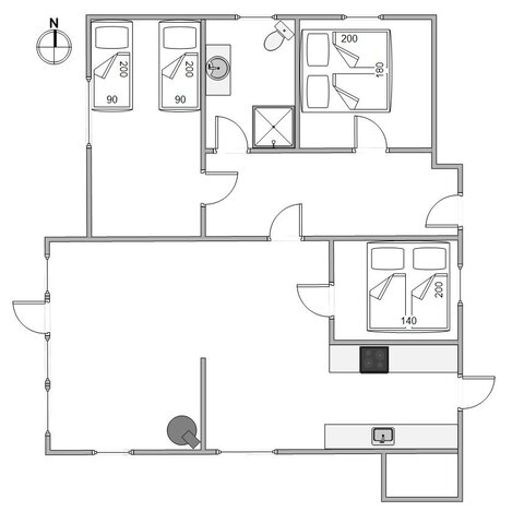 Sommerhus DD1060 på Baunebjergvej 55, Haurvig - Billede #13