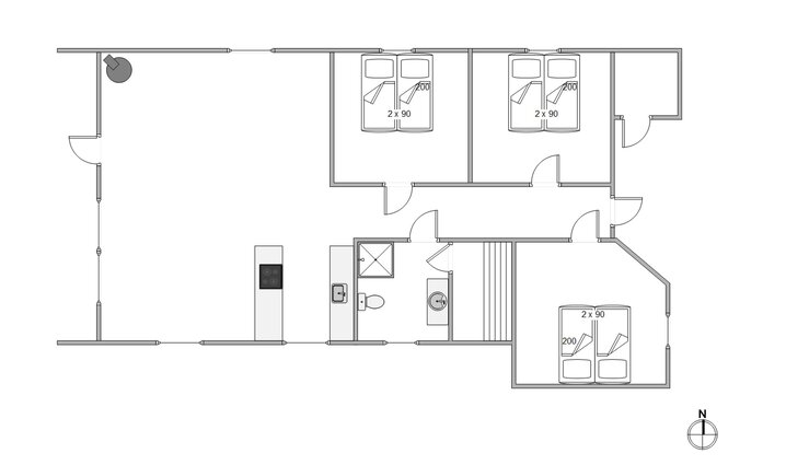 Sommerhus DD1069 på Kr Madsens Vej 21, Haurvig - Billede #13