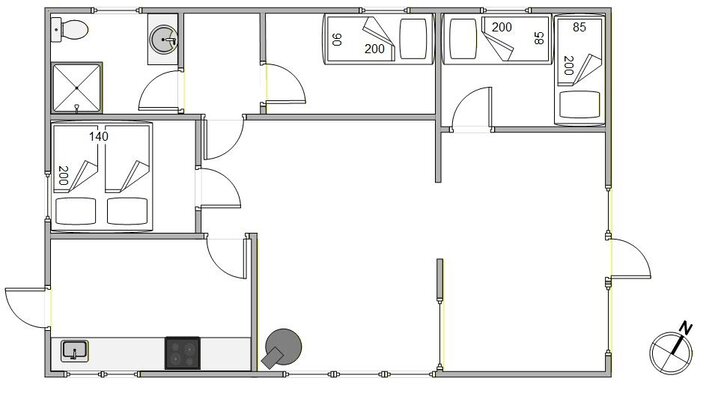Ferienhaus DD1149 in Baunebjergvej 60, Haurvig - Bild #13