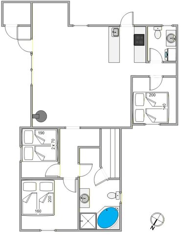 Ferienhaus DD1156 in Laust Diges Vej 7, Haurvig - Bild #13