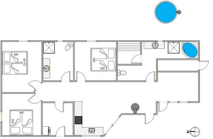 Ferienhaus DD1162 in Vesterledvej 6, Haurvig - Bild #13