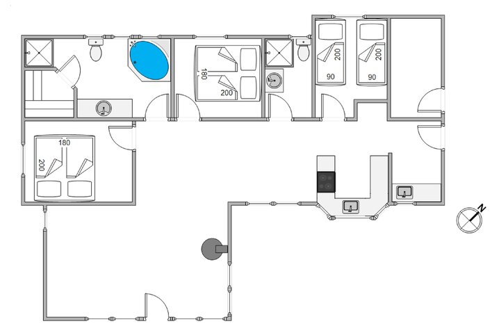 Ferienhaus E4021 in Tingodden 217, Årgab - Bild #13