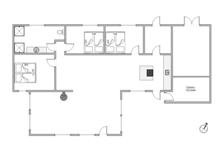 Ferienhaus E4036 in Tingodden 228, Årgab - Bild #5