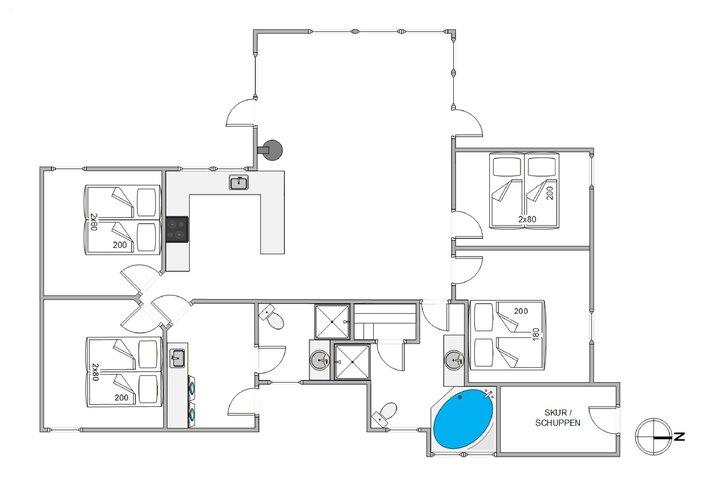 Sommerhus E4039 på Mettes Bjerg 12 E, Årgab - Billede #13