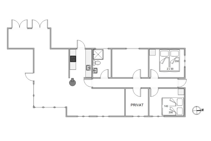 Ferienhaus E4059 in Præstegårdsvej 9, Årgab - Bild #13