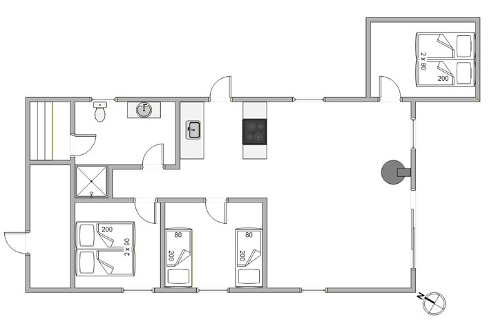 Ferienhaus E4118 in Tingodden 319, Årgab - Bild #13