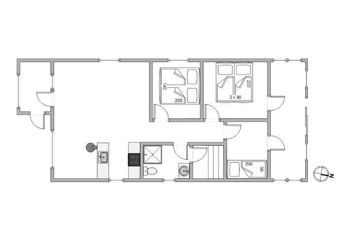 Ferienhaus E4122 in Mettes Bjerg 3A, Årgab - Bild #13
