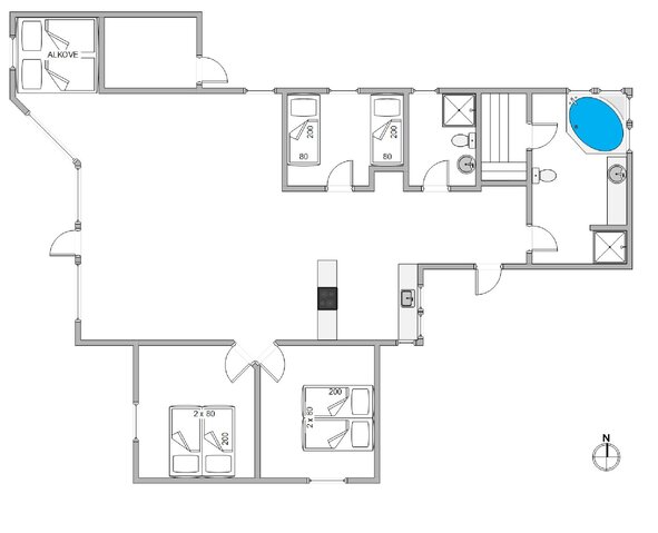 Ferienhaus E4126 in Tingodden 282, Årgab - Bild #13