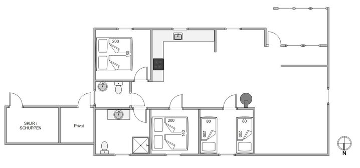 Ferienhaus E4129 in Tingodden 296, Årgab - Bild #13