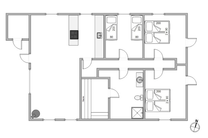 Ferienhaus E4134 in Tingodden 258, Årgab - Bild #5