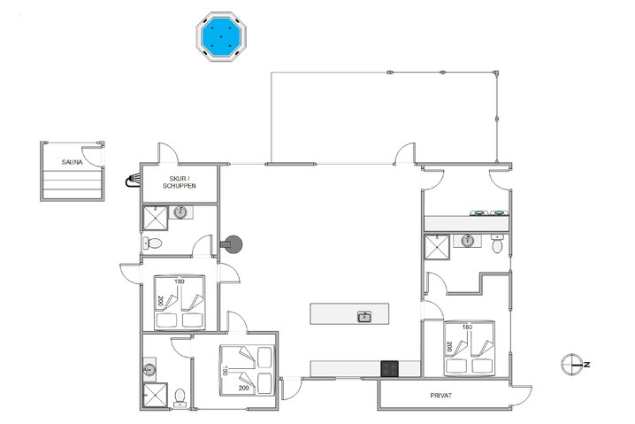 Ferienhaus E4153 in Tingodden 154, Årgab - Bild #13