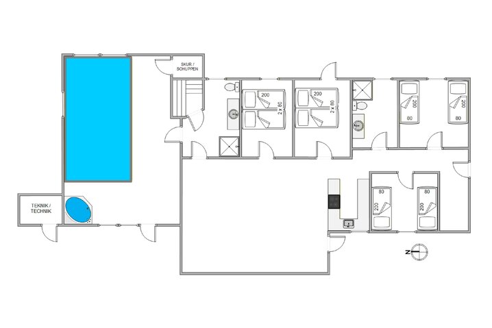 Ferienhaus E4182 in Karen Brands Vej 54, Årgab - Bild #13