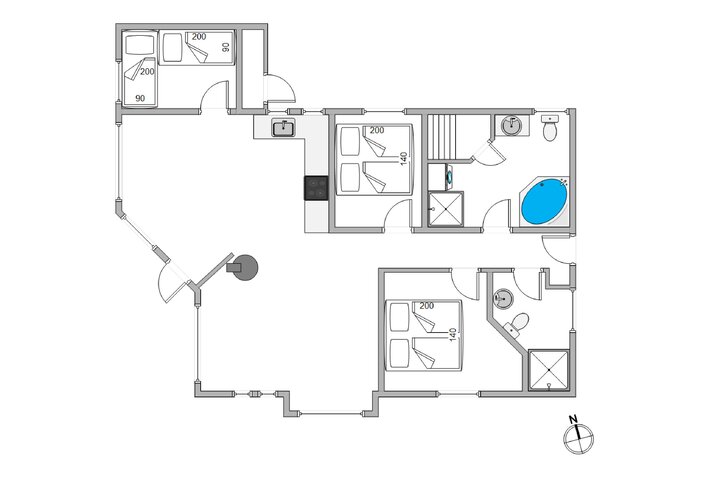 Ferienhaus E4219 in Tingodden 246B, Årgab - Bild #13