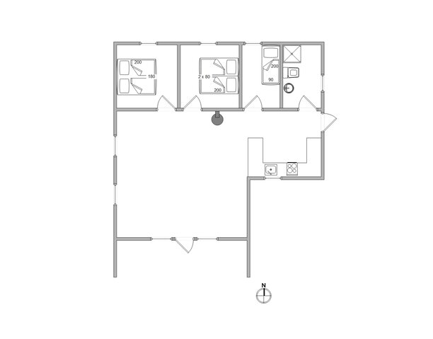 Ferienhaus E4224 in Strandkrogvejen 44, Årgab - Bild #13