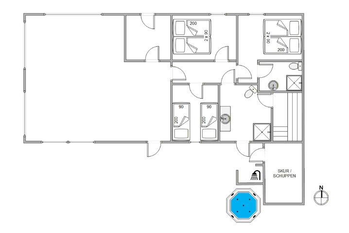 Ferienhaus E4238 in Tingodden 18, Årgab - Bild #13