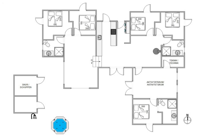 Ferienhaus E4240 in Tingodden 529, Årgab - Bild #13