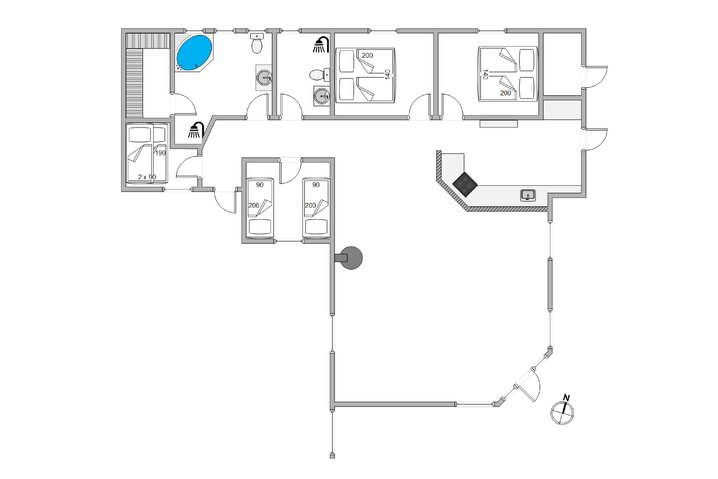 Ferienhaus E4241 in Tingodden 321 A, Årgab - Bild #5