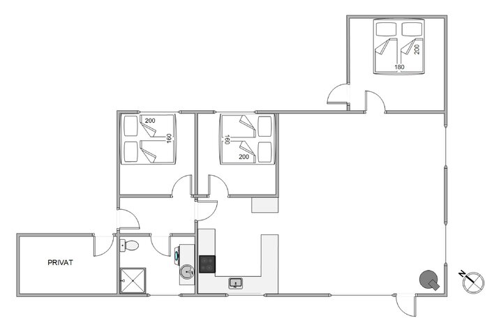 Ferienhaus E4249 in Engsvingelvej 4, Årgab - Bild #5