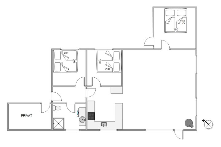 Ferienhaus E4249 in Engsvingelvej 4, Årgab - Bild #5