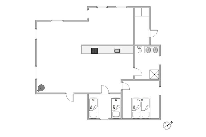 Ferienhaus E4263 in Mettes Bjerg 31, Årgab - Bild #5