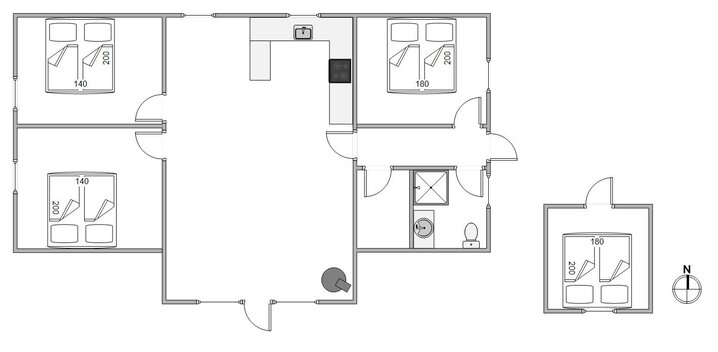 Ferienhaus E4265 in Tingodden 170, Årgab - Bild #13