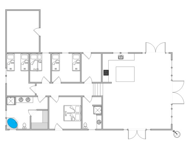 Ferienhaus E4267 in Mettes Bjerg 29, Årgab - Bild #13