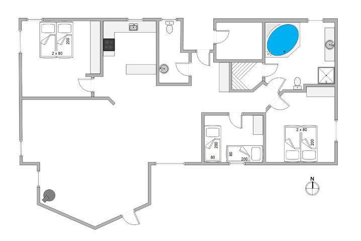 Sommerhus E4271 på Mettes Bjerg 26, Årgab - Billede #5