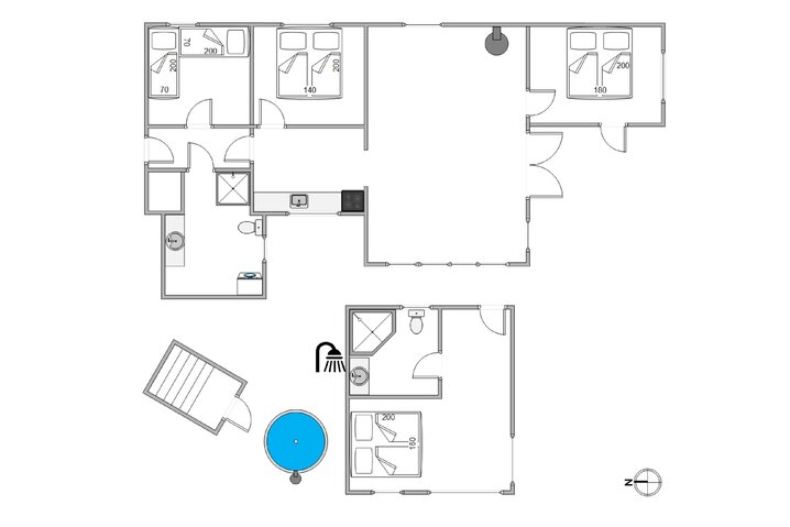 Ferienhaus E4272 in Præstegårdsvej 8, Årgab - Bild #13