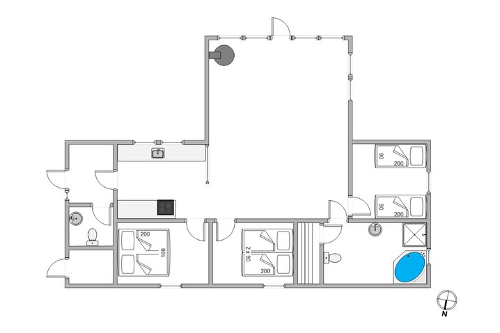 Ferienhaus E4275 in Tingodden 435, Årgab - Bild #13