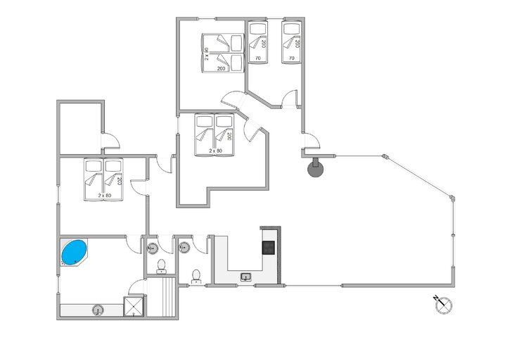 Ferienhaus E4289 in Tingodden 227, Årgab - Bild #5