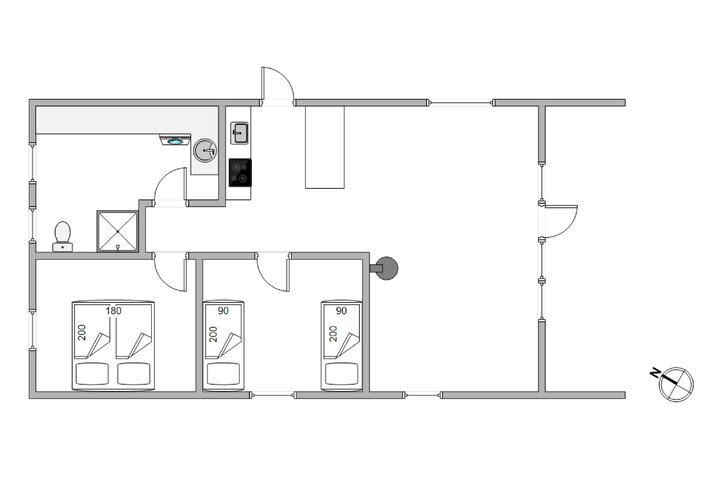 Ferienhaus E4308 in Tingodden 377, Årgab - Bild #13