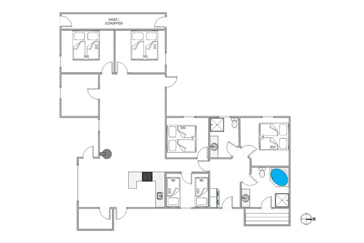 Ferienhaus E4312 in Karen Brands Vej 147, Årgab - Bild #13