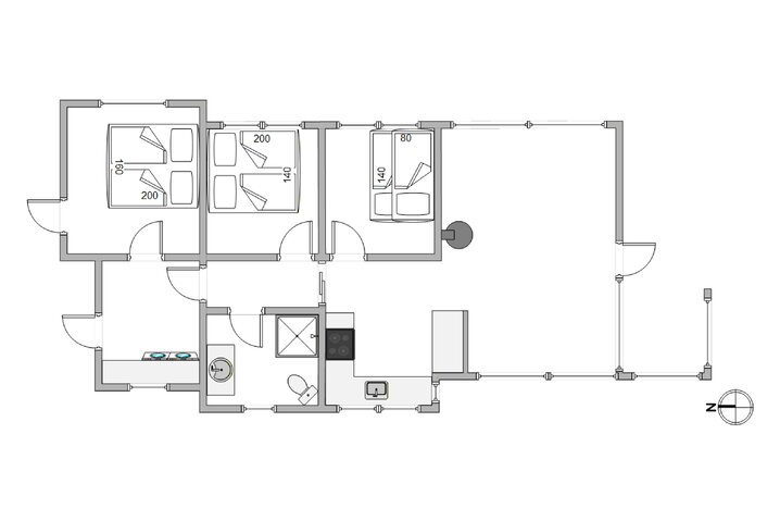 Ferienhaus E4315 in Tingodden 28, Årgab - Bild #13