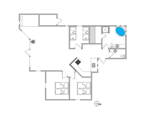Ferienhaus E4324 in Karen Brands Vej 143, Årgab - Bild #13