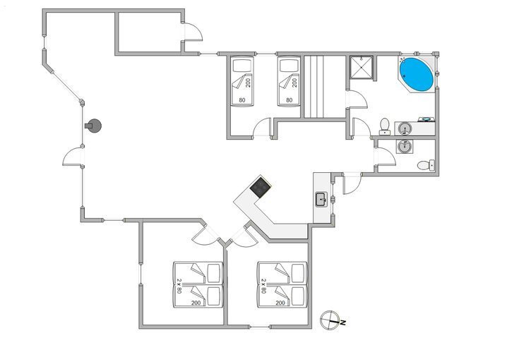 Ferienhaus E4324 in Karen Brands Vej 143, Årgab - Bild #13