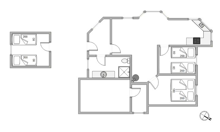 Ferienhaus E4348 in Tingodden 102, Årgab - Bild #13