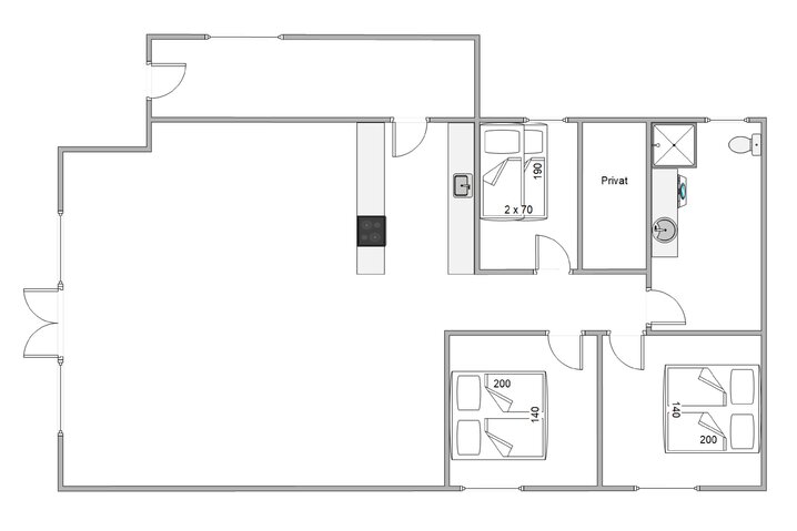 Ferienhaus E4360 in Tingodden 240, Årgab - Bild #13