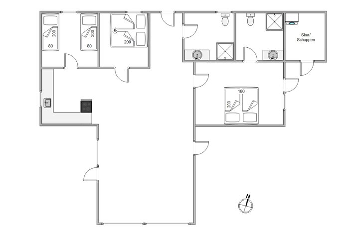 Ferienhaus E4362 in Tingodden 365, Årgab - Bild #13